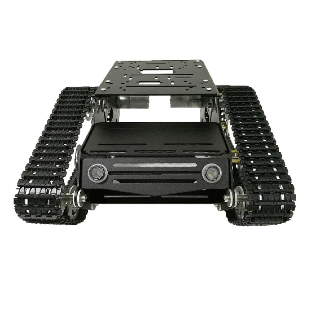YP100 Tracked Robot Chassis with Motor for Robot 12V Motor Without Encoder