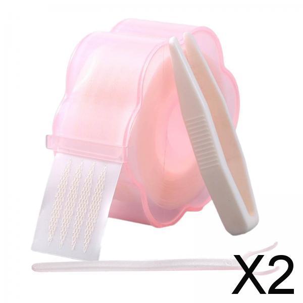2x360x Eyelid Tapes Makeup Long Lasting Instant Eye Lift Strips Olive