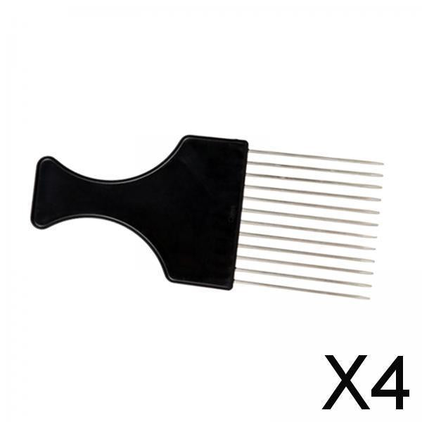 4xAmerican Comb Hairdressing Tool Detangle Wig Hair Styling Home Use Type 1