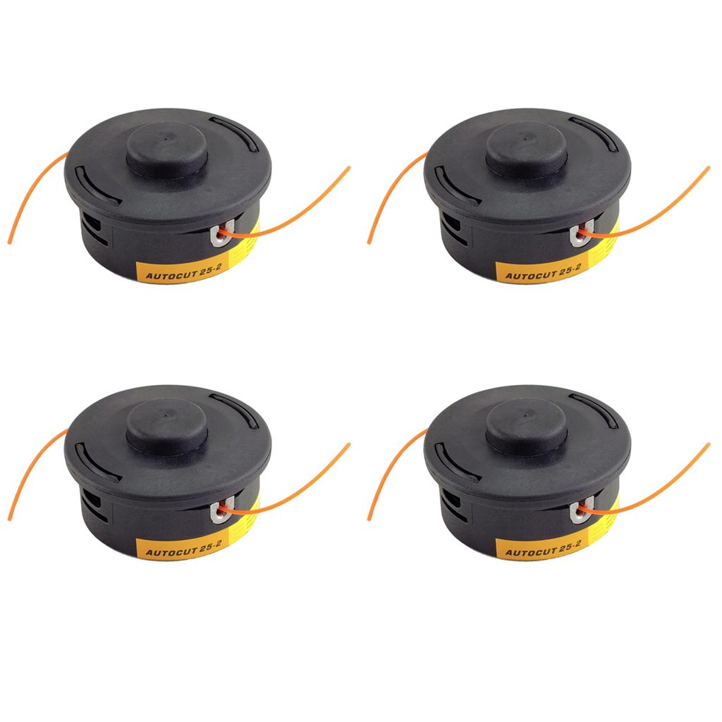 4x Auto Cut 25-2 Nylon Line Bump Head for STIHL FS55 FS70 FS80 FS100 FS120