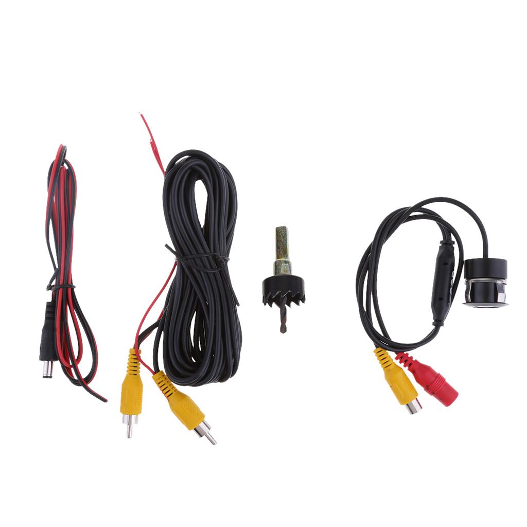 Backup Camera Hole Drilling 22.5mm Auto Backup Camera Universal Fit Parking 