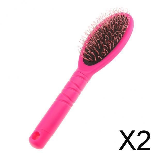 2xLoop Wigs Brush for Silicone Micro Ring Fusion Bond Hair Extension Red