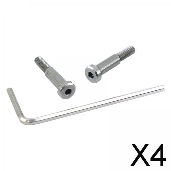 4xLow Friction Step Screw 3x18mm Universal RC Screw Kits for TT02ft 1:10 Scale