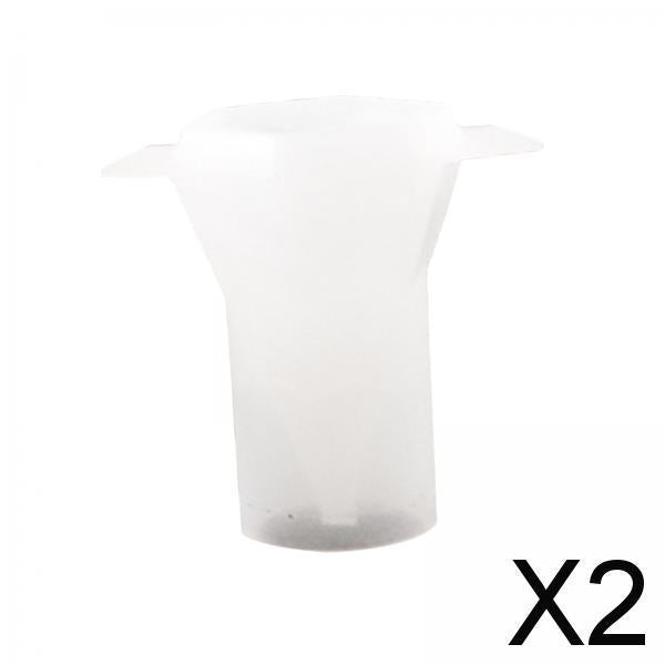 2xCone Silicone Mold Epoxy Resin Jewelry Making Mould Pendant Craft DIY Supply