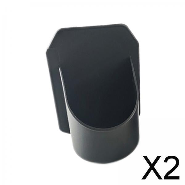 2xPunch Free Bathroom Bath Beer Holder Wall Wine Beer Shelf Suction Can Rack Black 