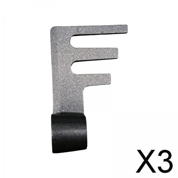 3xNonstick Bread Maker Parts Lightweight Kneading Blade Paddle for Home Baking 65x20x42mm