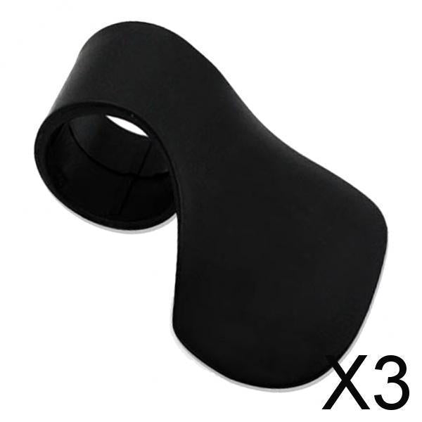 3xMotorcycle Cruise Control Throttle Assist Wrist Rest Aid Grip Black