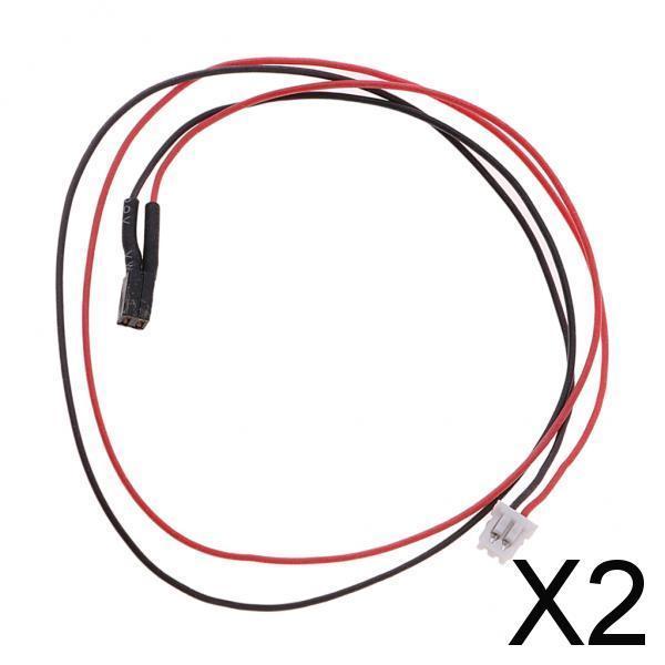 2x20cm Tail Motor Connection Cable XK.2.K124.016 for K124 RC Plane Accessory