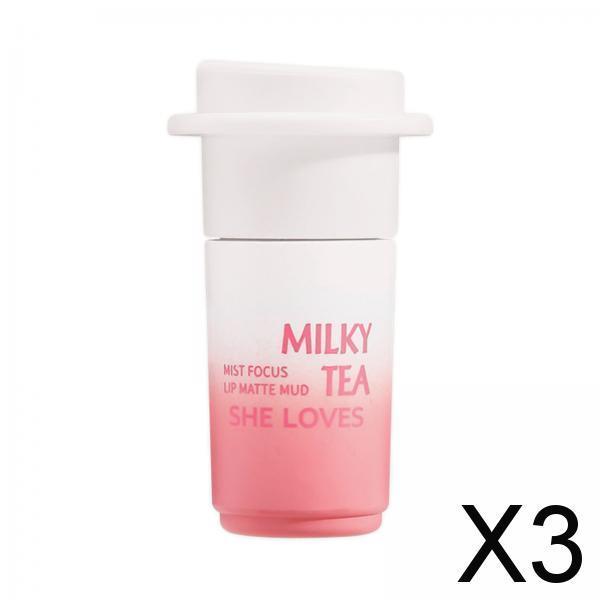 3xLip Clay Lip Stain Lip Lacquer Lasting Makeup Cosmetics Waterproof Lip Stick 05