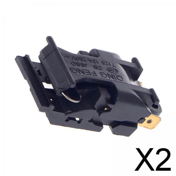 2xKettle Thermostat Switch Electric Kettle Parts 16A 2 Pin Replace Parts