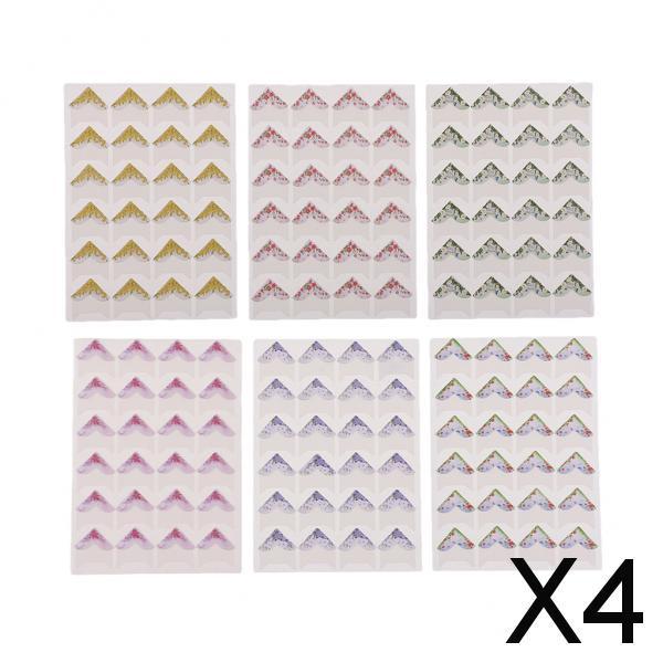 4x6 Sheets Mounting Photo  Sticker Paper Corner Sticker for Scrapbooking Album