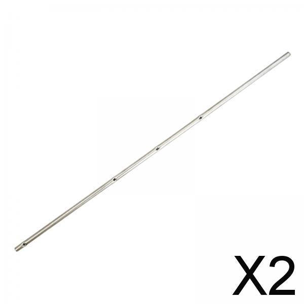 2xSteel Rods Family Adult Kids Arcades Table Soccer Machine Foosball Table Rod 38.5cm Dia 6mm