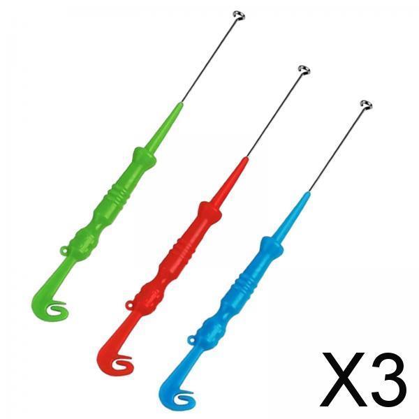 3xFish Unhooking Disgorger Easy to Use Fishing Tackle Sea Fishing Hook Remover 3pcs