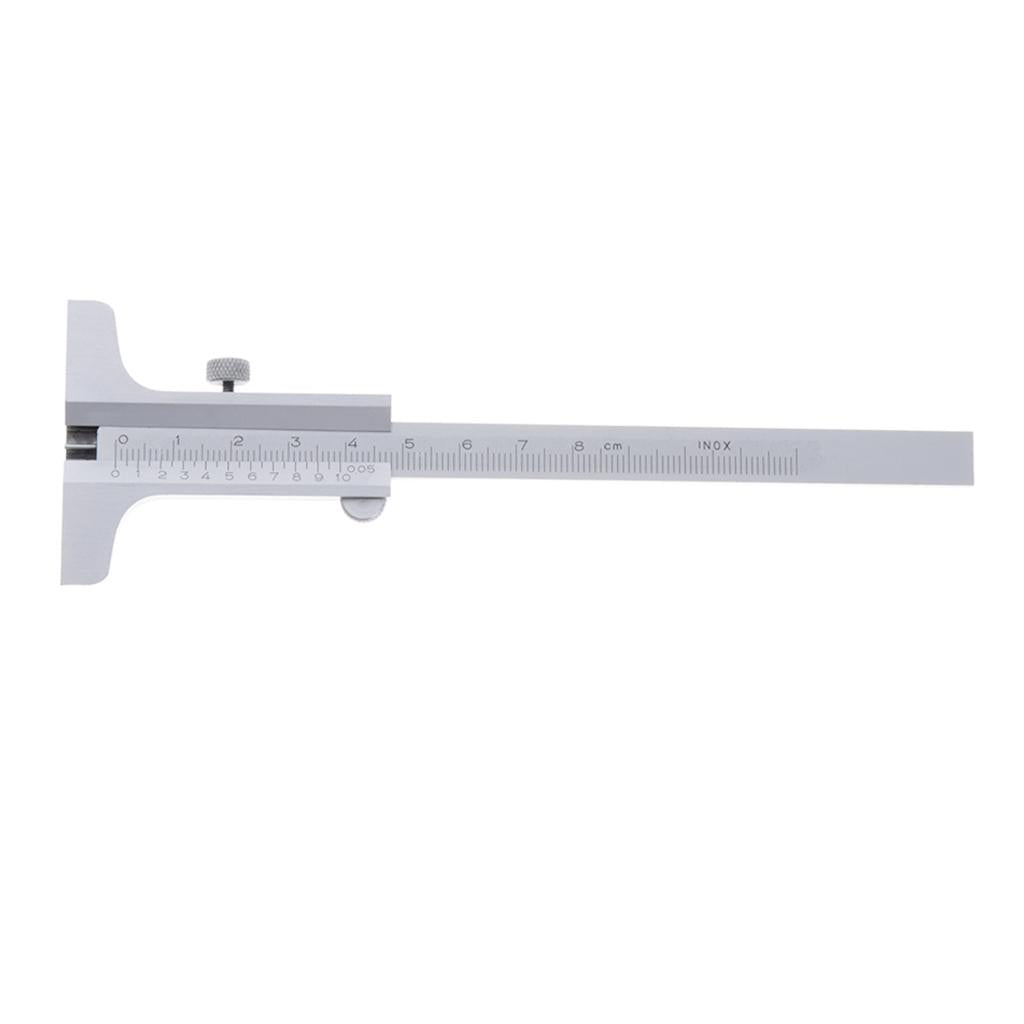 Flexible Stainless Steel Scale/Ruler/Rule w/Depth Gauge 0-80 0.05