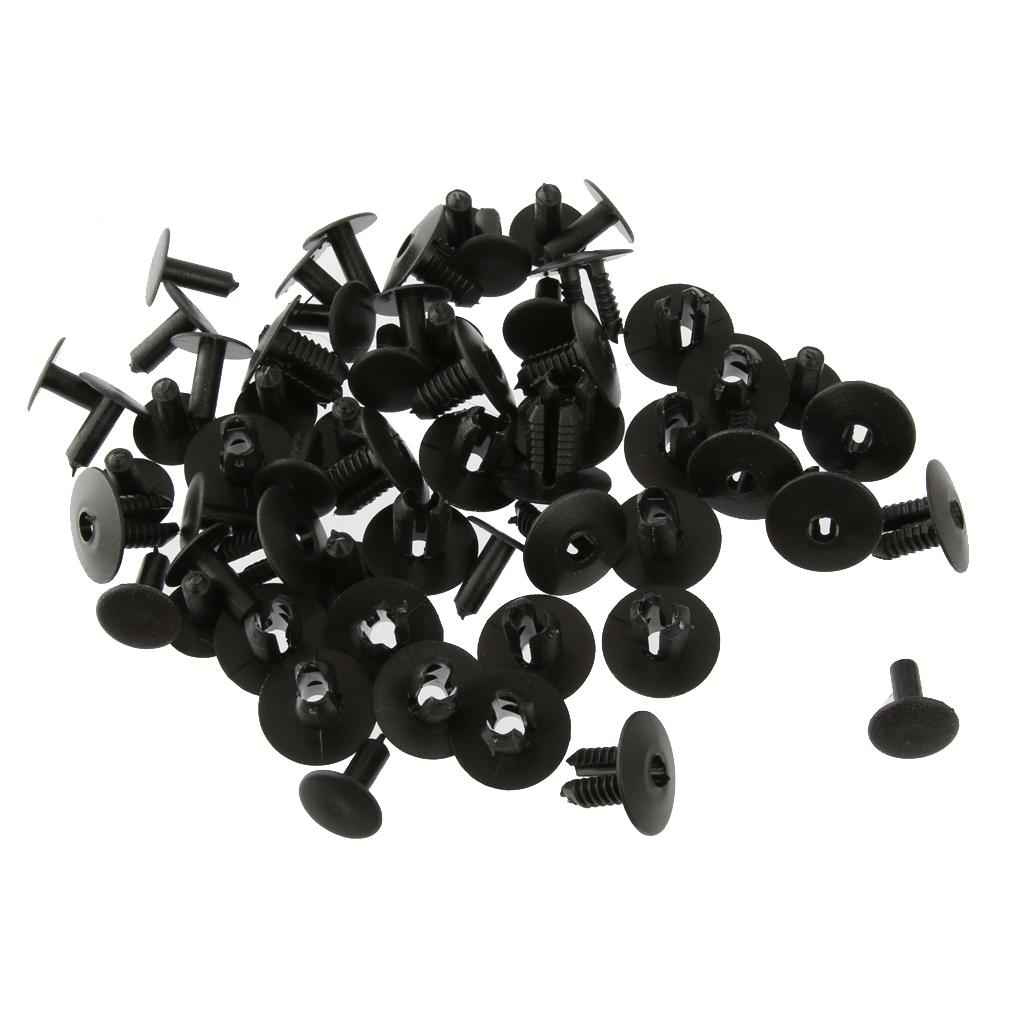 30pcs 8mm Trim Clips Rivets Retainer Clips Fasteners for BMW 51471911992