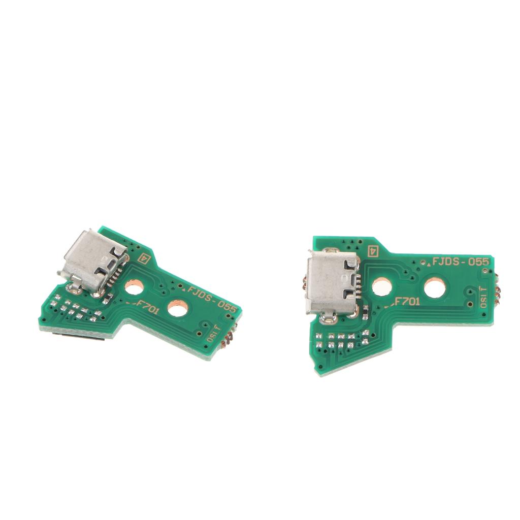 2XUSB Charging Port Socket Circuit Board JDS-055 for Sony PS4 5th Controller