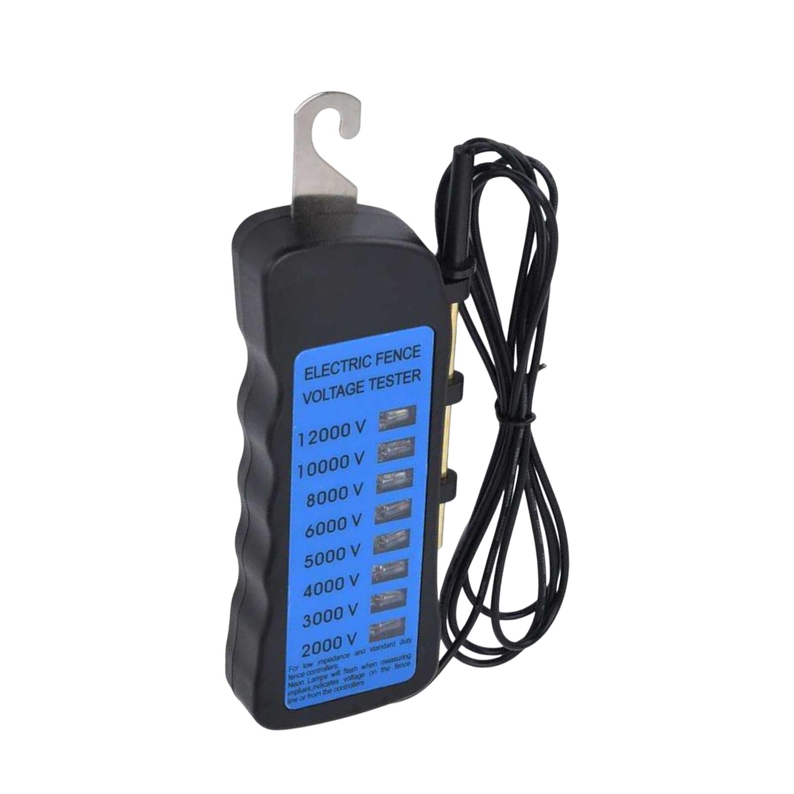 Electric Fence Voltage Tester Measuring Voltage Fence Tester Voltmeter 12KV