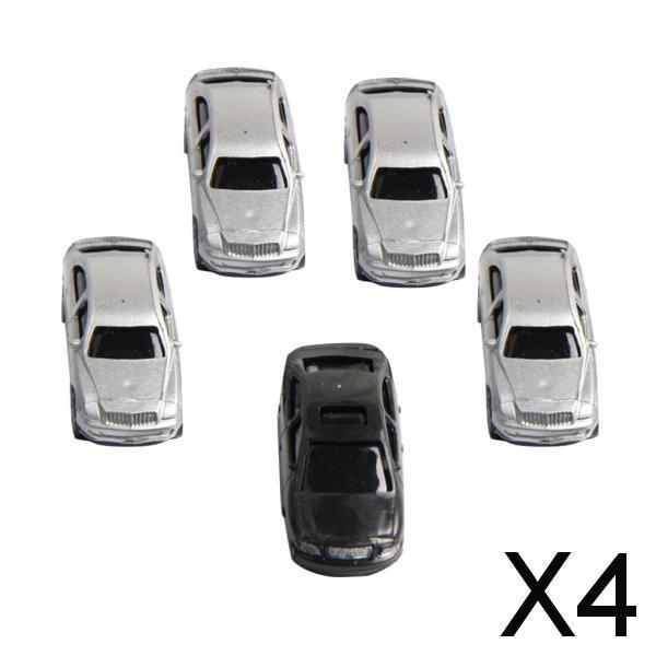 4x5 Pieces 1:100 Scale Car Model DIY Sand Table Building Model Material Scene