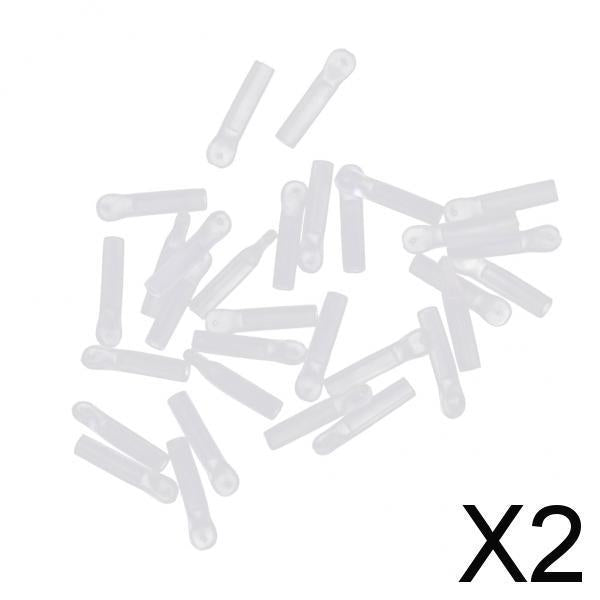 2xSilicone Float Adapters for Wagglers Wagler Coarse Fishing 19mm 30Pcs