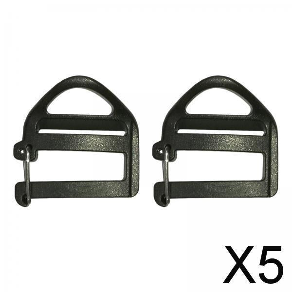 5xWebbing Buckle Release Buckles for Webbing Luggage Straps Backpack Repairing 2pcs