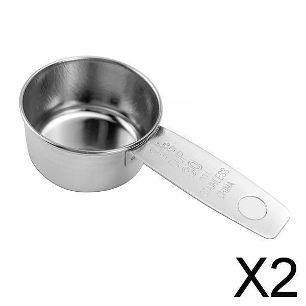 2x30ml small sauce Cup with Handle for Condiments Steak Sauce Salad Drerssing