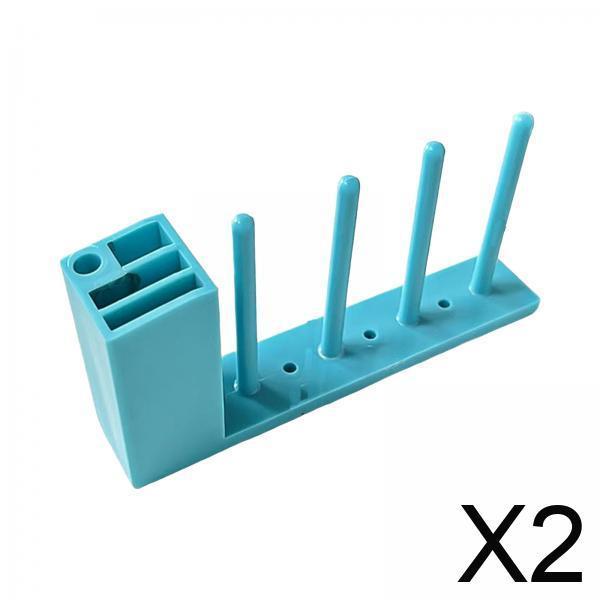 2xMagnetic Bobbin Holder Magnetic Portable Multifunctional Bobbin Thread Stand Hold 4