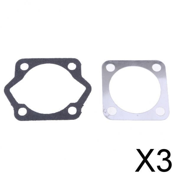 3x40mm Head Bottom Gasket for 48cc 50cc 2 Stroke Motorised Motorized Push Bike