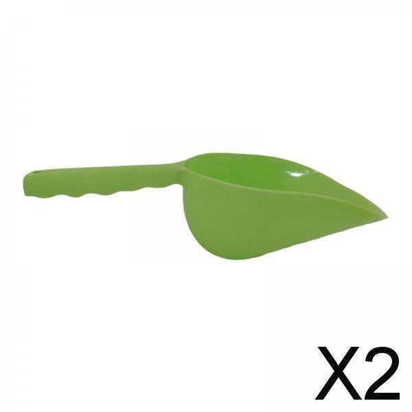 2xMultipurpose Mini Gardening Tool Digging Garden Soil Shovel Green