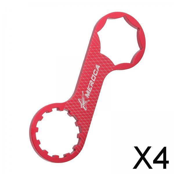 4xBike Fork   Spanner Bicycle Front Fork Wrench for XCR/XCT/XCM/RST Red