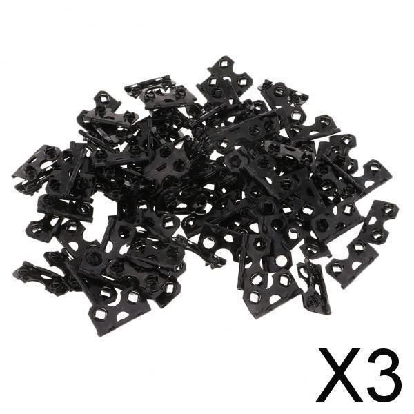 3x100 Pieces Fix Picture Photo Frame Back Board Support Stand Leg Feet Hinge