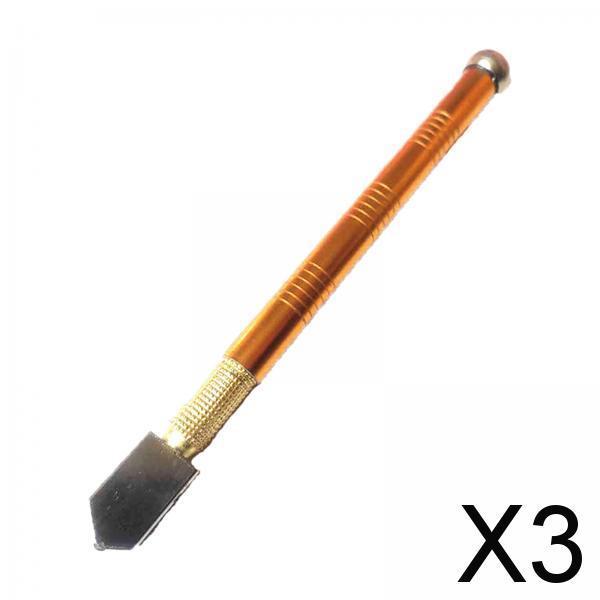 3xDiamond Glass Cutter Heavy Duty Glazing Cutting Tool for Glass Tiles Mirrors