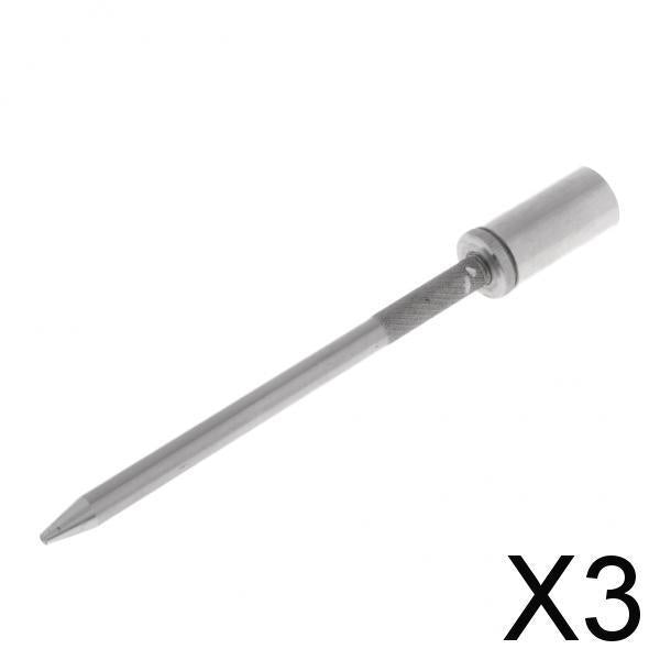 3xStainless Steel Fishing Rod Pole Stand Bracket Ground Insert Holder 15mm