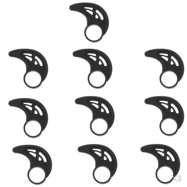 3 X Horn Shaped Earbud Earhook Loop Clip for Earphone Headset Headphone New