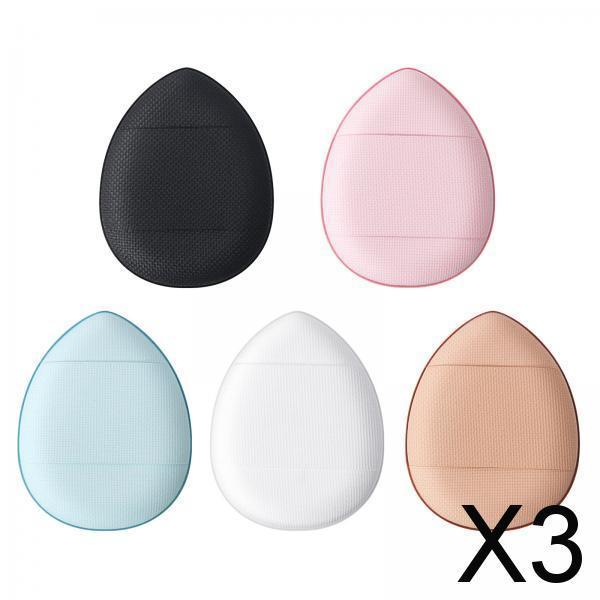 3x5x Finger Powder Puff Mini Makeup Puff for Repair Cream Concealer Eye Shadow Random