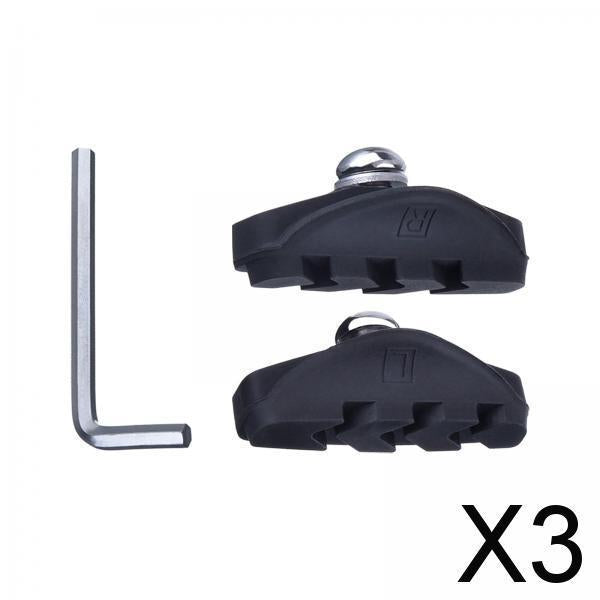 3xV Type Bike Brake Pads Professional for Road Bike Folding Bike Mountain Bike 1 Pair