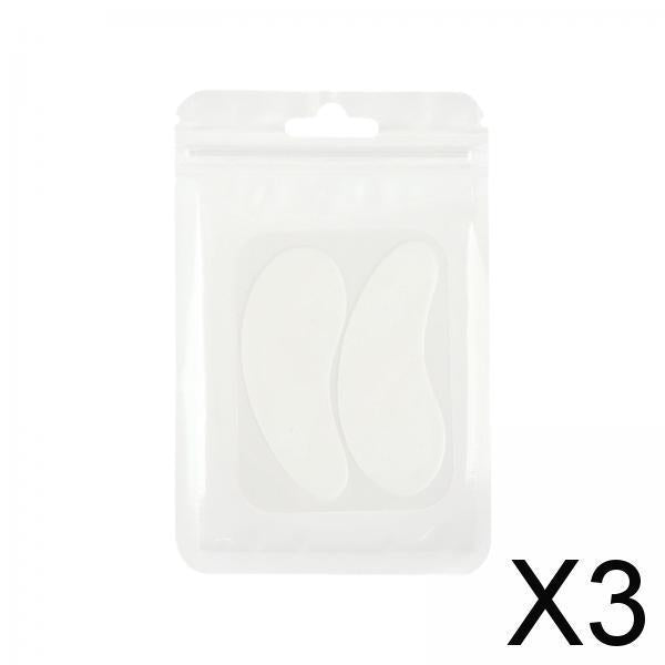 3xEyelash Extension under Eye Pads for Lash Extension Supplies Eyelash Tinting White