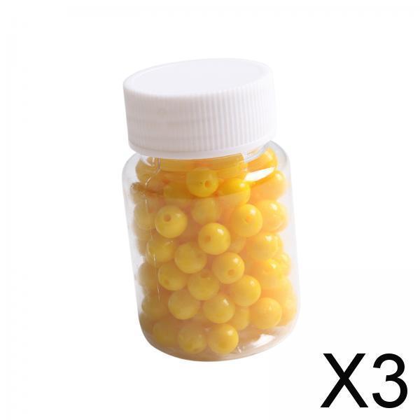 3xFly Fishing Floats Fishing Accessories Foam Floats for Catfish Walleye Trout 8mm