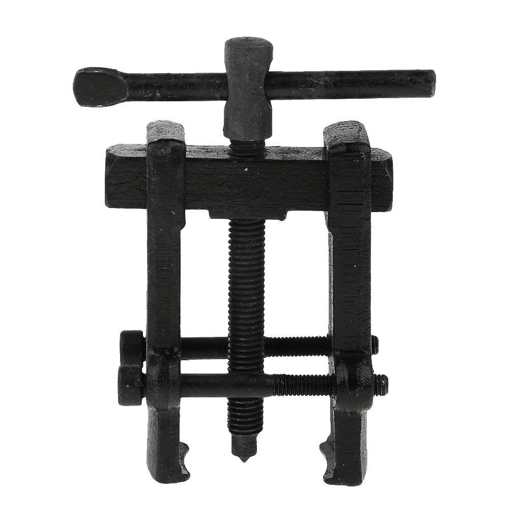 2" Two Jaw Bearing Gear Puller Remover Extractor Removal Tool with Wrench, Carbon Steel