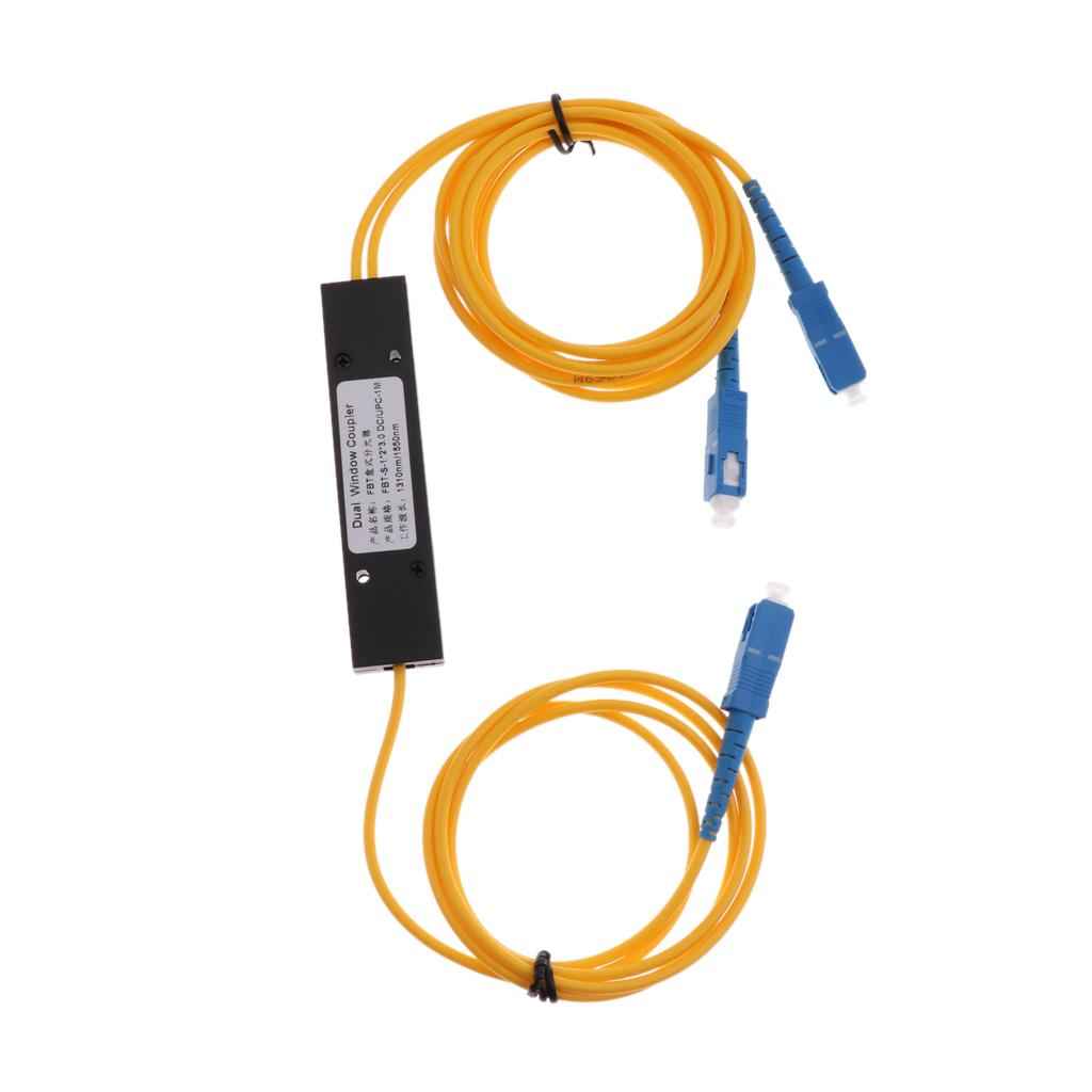 1 Piece SC 1 to 2 SC Fiber Optical Splitter FTTH Fiber Splitter For Network