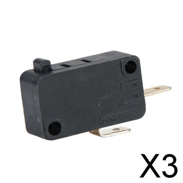 3xMicrowave Oven Door Micro Switch Micro Limit Switch for Electronic Appliance