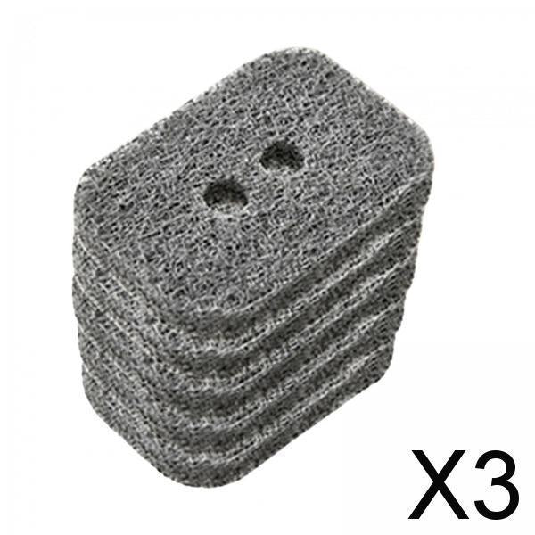 3x5x Disposable Brush Head Durable 5x7cm Multipurpose Kitchen Clean Brush Head gray