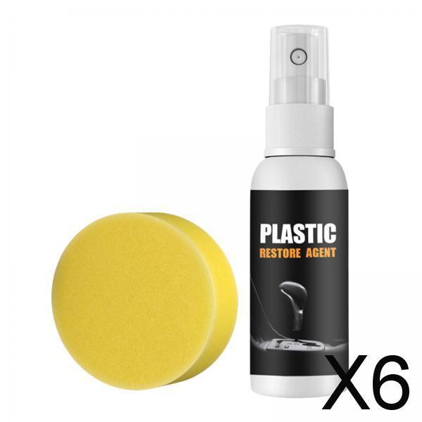 6xCar Plastic Part Retreading Agent Plastic Agent for Leather