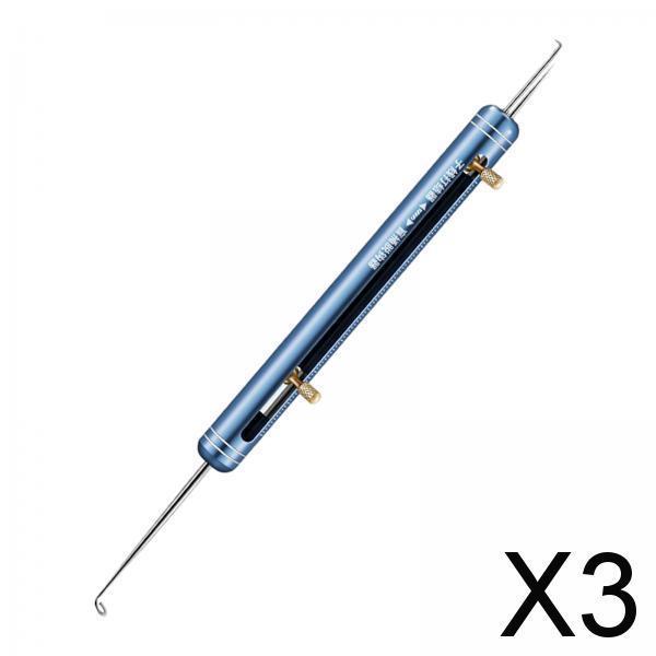3xPortable Fishing Hook Remover Fishing Hook Detacher Fishing Supplies Blue