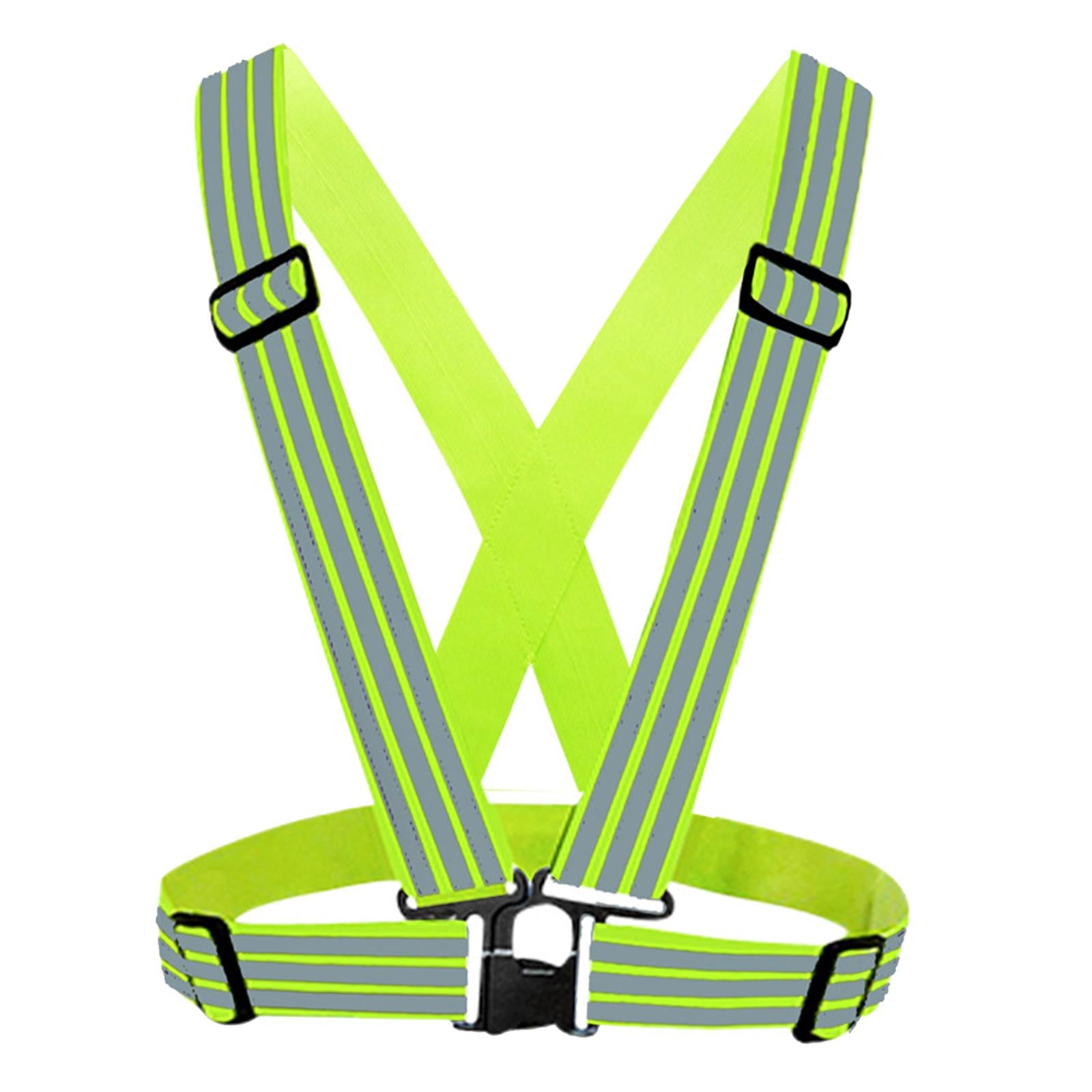 High Visibility Reflective Strap Lightweight Strap Gear for Workers Walking Style B