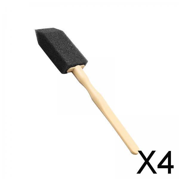 4x5x Car Air Conditioner Vent Sponge Brush Car Grille Cleaner Detailing Brush