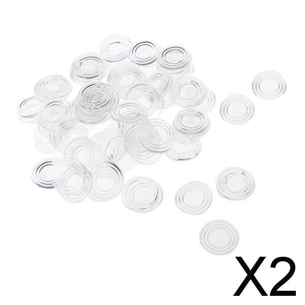 2x100 Non Skid Rubber Feet Bumper Leg Tips Caps Cover for Furniture