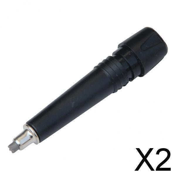 2x1x Portable Tungsten Steel Trekking Pole Tip Hiking Gear Easy to install 8cm