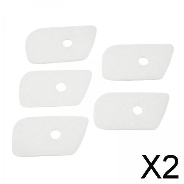 2x5pcs Air Filters for Husqvarna 128CD 128LD 128R 124C 124L 125L 125LD Engines