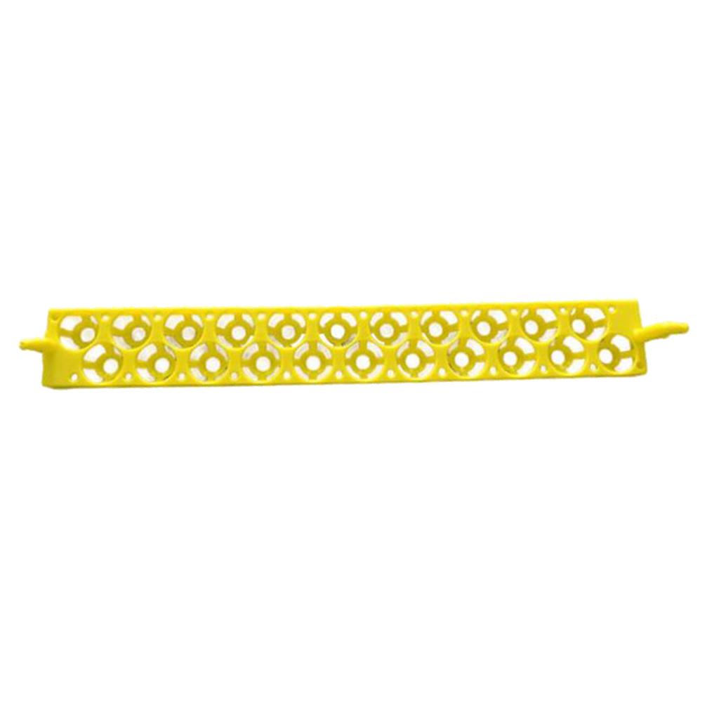 Egg Turning Tray for Duck Poultry Goose Birds Accs Replacement Parts Yellow 22 Egg