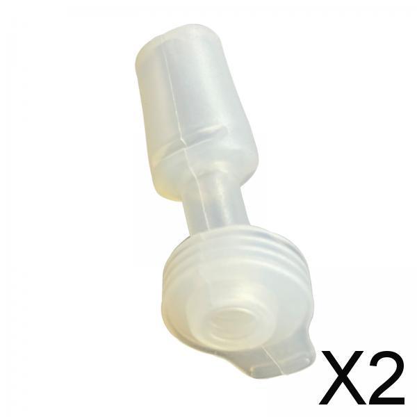 2xSilicone Bite Valve for Kettles for Hiking Biking Cycling Clear
